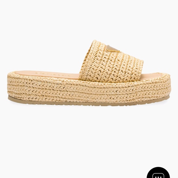 PRADA crochet flatform slides - Picture 2 of 7